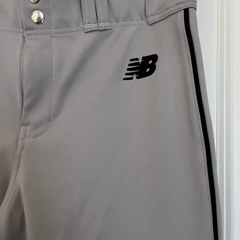 New Balance Gray baseball pants